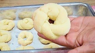 ROSQUINHAS PARA O CAFÉ - RECEITA ECONÔMICA E DELICIOSA