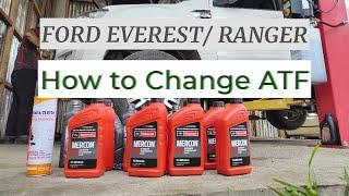 Ford Everest/Ranger 2016-2020 | How to Change ATF and ATF Filter