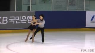 2013 피겨 종합선수권 아이스댄스 주니어 김지원&오재웅SD