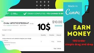 Canva earn money hindi on fiverr| How to earn money from canva in hindi|  tips and tricks |