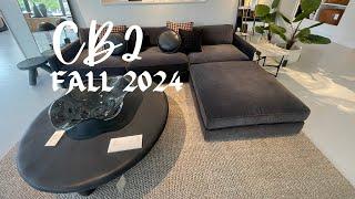 New Modern Neutral Decor / CB2 Fall 2024