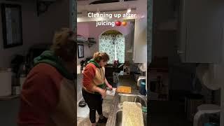 Molly Makes: The kitchen clean after using my juicer. #food #homecook #cooking #cleaning