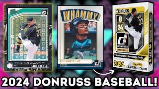 PAUL SKENES! 2024 DONRUSS BASEBALL HOBBY BOX REVIEW!