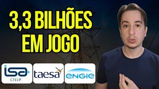 Trpl4 Taee11 Elet6 Egie3 Alup11 Cpfe3 e Cple6 Atualização de Elétricas e Disputa em Leilão