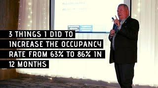 The Management Rights Formula: 3 Things To Increase the Occupancy Rate from 63% to 86% in 12 Months