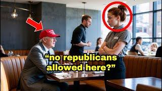 Waitress Refuses to Serve Republican Man After Seeing His MAGA Hat, Unaware He Owns The Restaurant