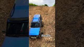 Off Roading TRX4 DISCOVERY Almost rolled it!!   #trx4 #discovery #rccrawler