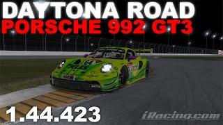 iRacing Porsche 992 GT3 Daytona Road (FIXED) | Track Guide + Hotlap