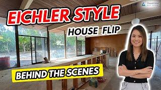 Eichler Style House Flip Behind the Scenes (Under construction)