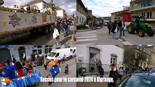 Reportage regivision.megainfos : Succès pour le carnaval 2024 à Algrange