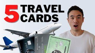 Top 5 Best Travel Cards | Credit Card & Debit Card For Travelling