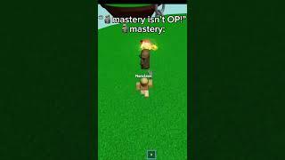 Mastery Is Op #slapbattles #roblox