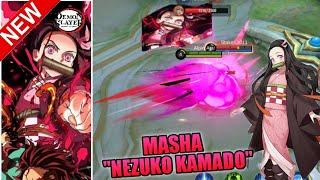 New! Script Skin Masha X Nezuko Kamado By Mobizii CH