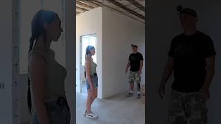очень интересный способ покраски стен #ремонт #покраска