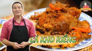 CÁ TRẮM KHO RIỀNG - nấu theo Cùng Cháu Vào Bếp chuẩn vị luôn !!! I Cùng Cháu Vào Bếp