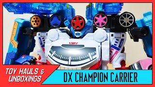 DX CHAMPION CARRIER & DX BOONBOOMGER ROBO CHAMPION! | Bakuage Sentai BoonBoomger Toy Review