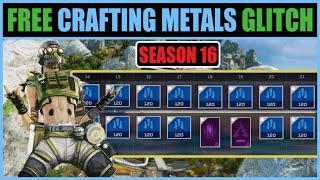 Free CRAFTING METALS Glitch In Apex Legends Season 16