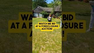 Investor wins INTENSE Foreclosure Auction for $215,000!