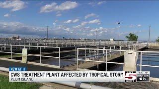 VIDEO: Charleston water treatment plant suffers two sewage leaks during tropical storm