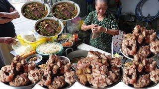 Cháo huyết giò buộc dây chuối của bà Ba bán từ năm 1976 nuôi 8 đứa con khôn lớn ngoại thành Sài Gòn