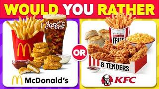 Would You Rather? Snacks & Junk Food Edition  | Food Quiz