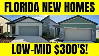 2 Low Priced New Construction Homes For Sale in Parrish Florida Summerwoods - Athena & Odyssey