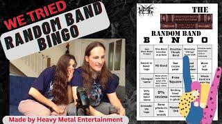 We Tried Metal Archives Random Band Bingo (Made Originally By Heavy Metal Entertainment)