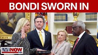 WATCH: Pam Bondi sworn in as US Attorney General | LiveNOW from FOX