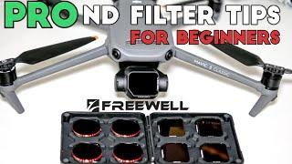 How to use DJI Mavic 3 Classic ND Filters by Freewell 