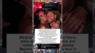 Meghan Markle & Prince Harry's Sweet PDA at Beyoncé's LA Concert