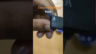 Coloring Gaming Keys | #raster  @RasterXD #shortvideo
