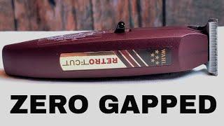 How To Zero Gap WAHL RETRO T-CUT  Cordless Trimmer