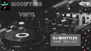 DJ MoStyles || Rane twelve custom vinyl replacement #ranetwelve #djmostyles #tutorial