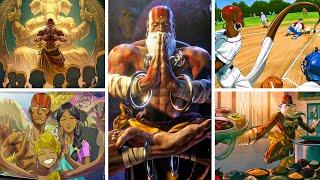Street Fighter 6 World Tour - All Dhalsim Cutscenes, Dialogues & Arts (Max lvl + Bond)
