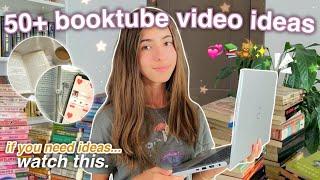 50+ BOOKISH video ideas ⭐️ *that will blow up*