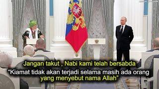 Bukan Cuma Berdiri Mendengar Hadist Nabi Ternyata Putin Sempat Mencium Al Qur'an