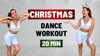 20 MIN CHRISTMAS DANCE WORKOUT | Happy Mood & Fat Burning Fun