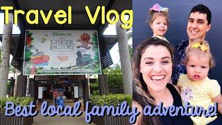 Travel vlog for families |Travel QLD with toddlers - The Ginger Factory *The Rashidies*