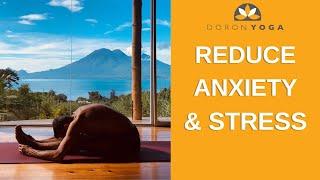 Yoga to Reduce Stress and Anxiety | Power Yoga Class For Grounding and Inner Strength |