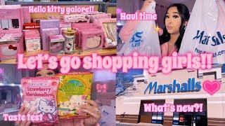 COME SHOPPING WITH ME  | Marshalls & Ross (new items,beauty, hygiene, decor, & so much hello kitty)