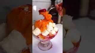 Mango Strawberry Bingsu / Mango & Strawberry Milk shaved ice