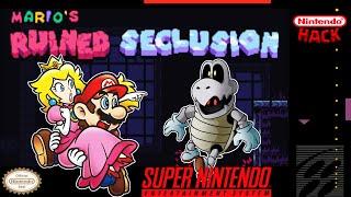 Mario's Ruined Seclusion - Hack of SMW [SNES] Longplay