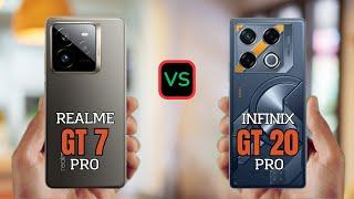 Realme GT 7 Pro vs Infinix GT 20 Pro || Infinix GT 20 Pro vs Realme GT 7 Pro