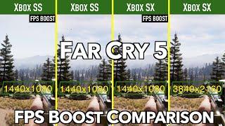 Far Cry 5 FPS Boost Comparison - Xbox Series S & Xbox Series X