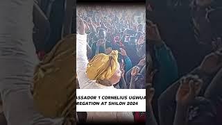 Ambassador 1 Cornelius Ugwuanyi blesses the congregation at Shiloh 2024 #shiloh2024 #prayer #fyppp