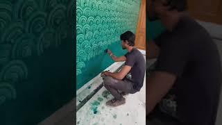 Asian Paint Royal Play | interior wall texture and design painting idea