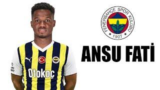 Ansu Fati 🟡 Welcome to Fenerbahçe ● Skills | 2024 | Amazing Skills | Assists & Goals HD