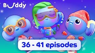 Buddy's Adventures Compilation #7 | Buddy the Robot | Learning Cartoons for Kids | English for kids