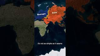 Do you know how Europe and Asia are divided?#history #geography