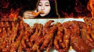 MUKBANG CEKER & KEPALA AYAM MERCON, BUMBUNYA MELIMPAH